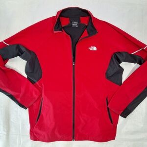 The North Face Red And Black Flash Dry Jacket